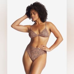 Billabong Hidden Shore High Maui High-Waisted Bikini Bottoms